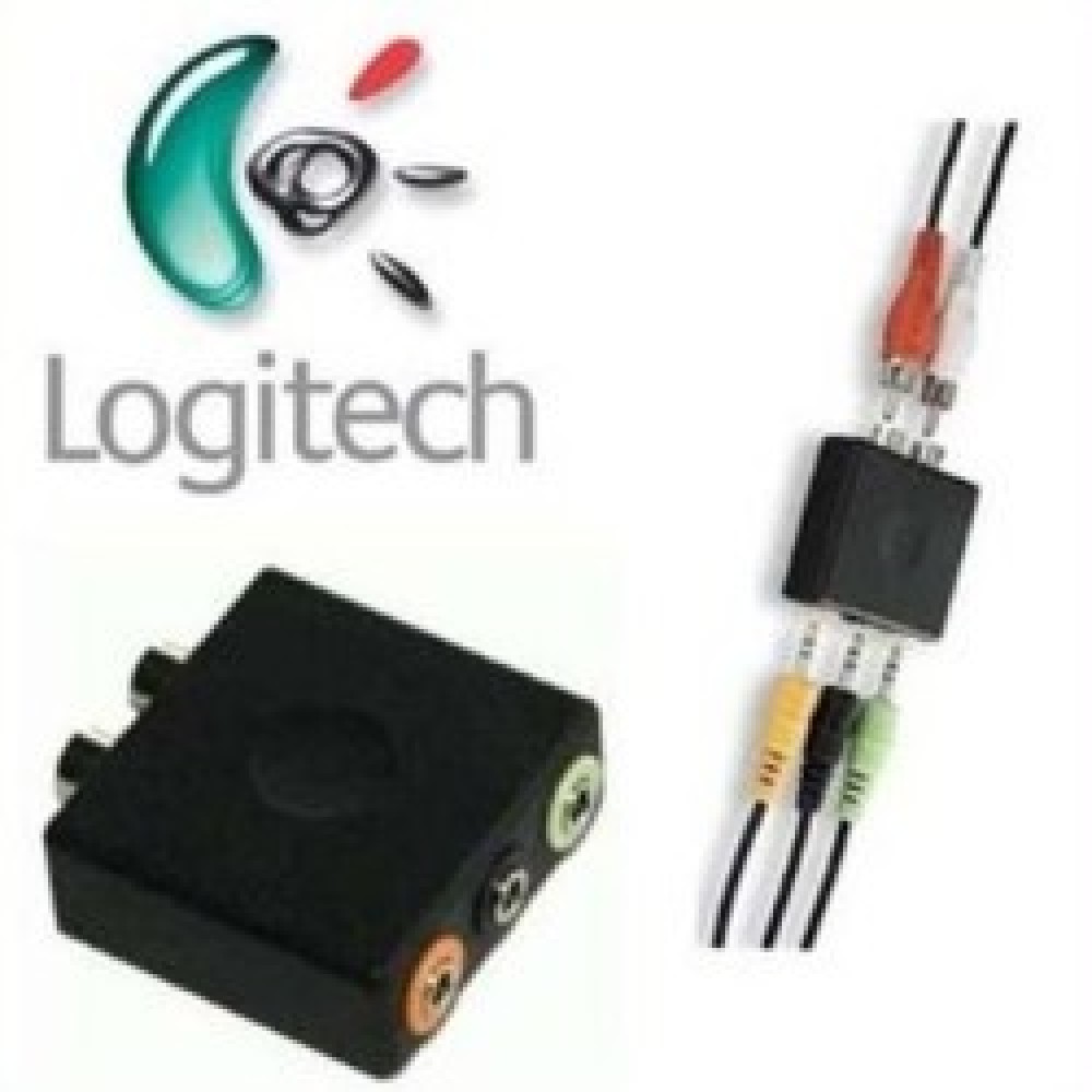 ADAPTADOR DE SONIDO LOGITECH 5.1 A STEREO